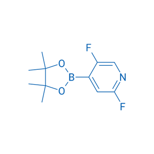 2,5-二氟-4-(4,4,5,5-四甲基-1,3,2-二氧硼杂环戊烷-2-基)吡啶,2,5-Difluoro-4-(4,4,5,5-tetramethyl-1,3,2-dioxaborolan-2-yl)pyridine