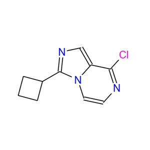 8-氯-3-环丁基咪唑并[1,5-A]吡嗪 867166-09-4