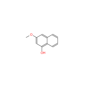 3-甲氧基萘吩,1-Hydroxy-3-methoxynaphthalene