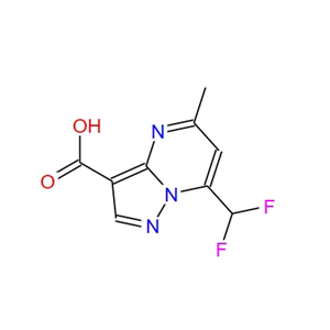 7-二氟甲基-5-甲基-吡唑并-[1,5-a]嘧啶-3-羧酸 438218-14-5