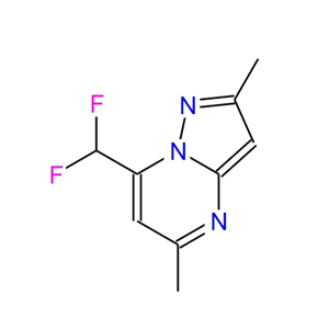 7-(二氟甲基)-2,5-二甲基吡唑并[1,5-a]嘧啶,7-(Difluoromethyl)-2,5-dimethylpyrazolo[1,5-a]pyrimidine