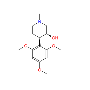 (3R,4R)-4-(2,4,6-三甲氧基苯基)哌啶-3-醇,3-PIPERIDINOL, 1-METHYL-4-(2,4,6-TRIMETHOXYPHENYL)-, (3S,4R)-