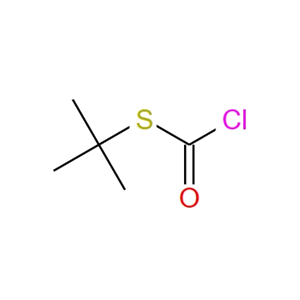 S-叔丁基硫代氯甲酸酯,S-tert-Butyl chlorothioformate 96%