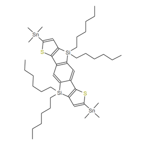 1569453-45-7   2,7-双三甲基锡-苯并[1,2-b:4,5-b]双(4,4'-二辛基-4H-二噻吩并噻咯)-双三甲基锡