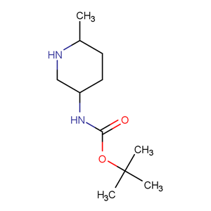 N - [(3S,6R)-6-甲基哌啶-3-基]氨基甲酸叔丁酯,tert-butyl N-[(3S,6R)-6-methylpiperidin-3-yl]carbamate