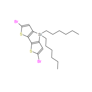 188690-66-6  2,6-二溴-4,4-二己基-4H-硅杂环戊二烯并[3,2-B:4,5-B']二噻吩