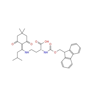 (R)-2-((((9H-芴-9-基)甲氧基)羰基)氨基)-4-((1-(4,4-二甲基-2,6-二氧代环己亚基)-3-甲基丁基)氨基)丁酸 268551-65-1