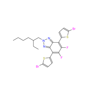 1476807-53-0   4,7-双(5-溴噻吩基)-2-(2-乙基己基)-5,6-二氟-2H-苯并[d][1,2,3]噻二唑
