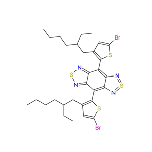 4,8-双(5-溴-3-(2-乙基己基)-2-噻吩基)-2λ4δ2-苯并[1,2-c:4,5-c']双[1,2,5]噻唑	
