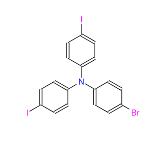 1266674-69-4；4-溴-N,N-双(4-碘代苯基)苯胺