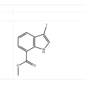 甲基 3-碘-1H-吲哚-7-甲酸基酯,methyl 3-iodo-1h-indole-7-carboxylate