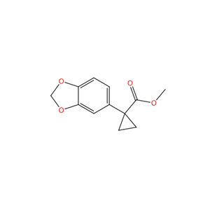 1-(苯并[D][1,3]二氧杂环戊烯-5-基)环丙烷甲酸甲酯