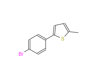 2-(4-溴苯基)-5-甲基噻吩,Thiophene, 2-(4-bromophenyl)-5-methyl-