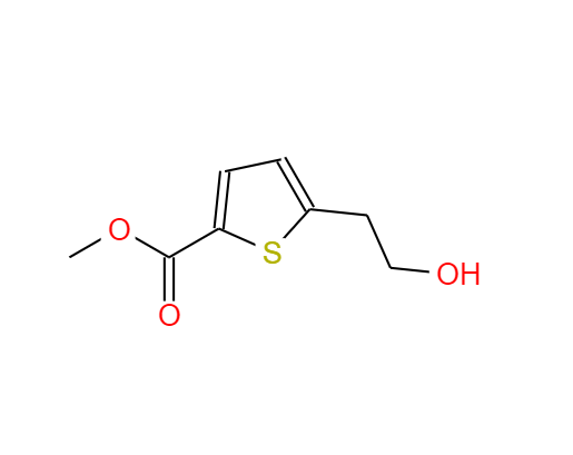 5-(2-羥乙基)-2-噻吩羧酸甲酯,2-Thiophenecarboxylic acid, 5-(2-hydroxyethyl)-, methyl ester