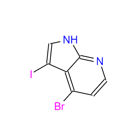 4-溴-3-碘-7-氮杂吲哚,4-BROMO-3-IODO-1H-PYRROLO[2,3-B]PYRIDINE