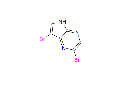 2-氟-7-溴-5H-吡咯并[3,2-B]吡嗪,7-bromo-2-fluoro-5H-pyrrolo[2,3-b]pyrazine