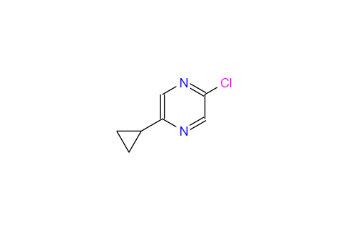2-氯-5-环丙基-吡嗪,Pyrazine, 2-chloro-5-cyclopropyl-