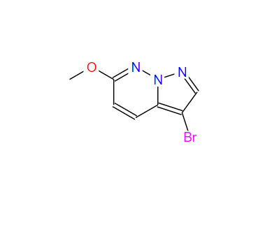 3-溴-6-甲氧基吡唑并[1,5-b]噠嗪,3-Bromo-6-methoxypyrazolo[1,5-b]pyridazine