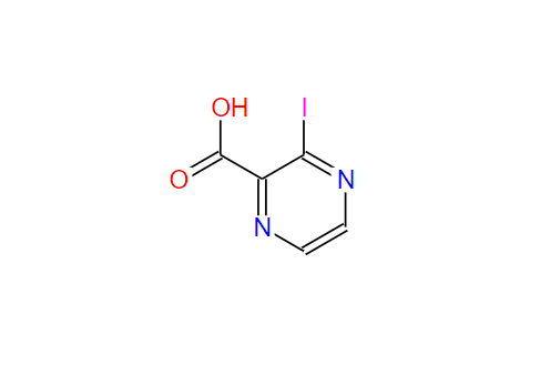 2-碘-3-羧酸吡嗪,(3-iodo-2-pyrazine)carboxylic acid