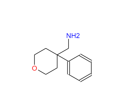 (4-苯基四氫吡喃-4-基)甲胺,(4-phenyltetrahydropyran-4-yl)methylamine