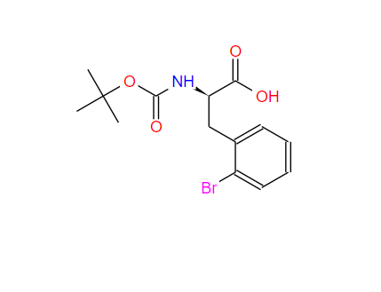 Boc-2-溴-D-苯丙氨酸,Boc-2-Bromo-D-Phenylalanine