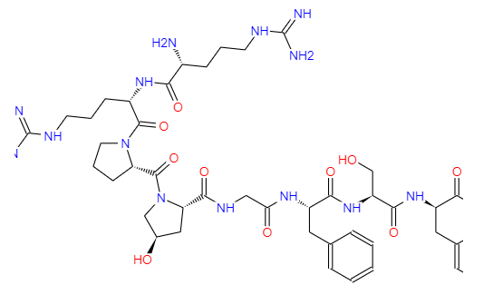 (D-ARG0,HYP3,D-PHE7,LEU8)-BRADYKININ,(D-Arg0,Hyp3,D-Phe7,Leu8)-Bradykinin