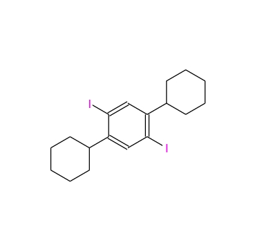 1,4-二环己基-2,5-二碘苯,1,4-Dicyclohexyl-2,5-diiodobenzene 95%