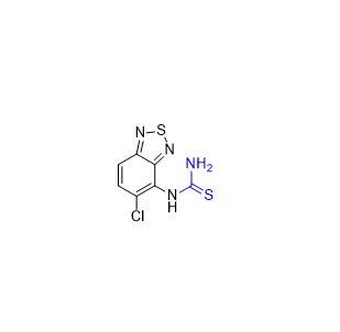 替扎尼定杂质03,1-(5-chlorobenzo[c][1,2,5]thiadiazol-4-yl)thiourea