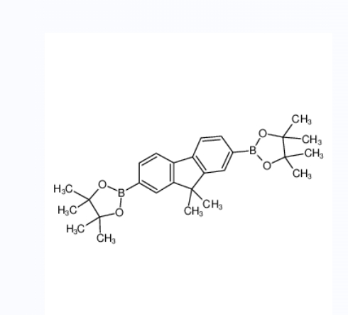 9,9-二甲基芴-2,7-二硼酸頻哪酯,2-[9,9-dimethyl-7-(4,4,5,5-tetramethyl-1,3,2-dioxaborolan-2-yl)fluoren-2-yl]-4,4,5,5-tetramethyl-1,3,2-dioxaborolane