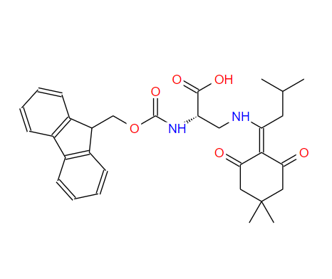 Fmoc-3-[[1-(4,4-二甲基-2,6-二氧代环己亚基)-3-甲基丁基]氨基]-l-丙氨酸,Fmoc-3-[[1-(4,4-Dimethyl-2,6-dioxocyclohexylidene)-3-methylbutyl]amino]-L-alanine