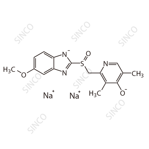 埃索美拉唑雜質(zhì)H215/01(鈉鹽),Esomeprazole Impurity H215/01 (Sodium Salt)