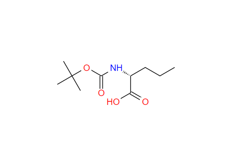 (R)-2-(叔丁氧羰基氨基)戊酸,Boc-D-Norvaline