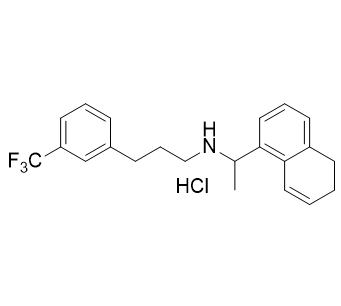 西那卡塞杂质08,N-(1-(5,6-dihydronaphthalen-1-yl)ethyl)-3-(3-(trifluoromethyl)phenyl)propan-1-amine hydrochloride