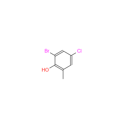 2-溴-4-氯-6-甲基苯酚,2-Methyl-4-chloro-6-bromophenol