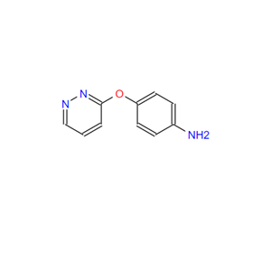 4-(吡嗪-3-基氧基)苯胺,4-(PYRIDAZIN-3-YLOXY)ANILINE