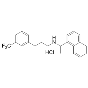 西那卡塞杂质08,N-(1-(5,6-dihydronaphthalen-1-yl)ethyl)-3-(3-(trifluoromethyl)phenyl)propan-1-amine hydrochloride