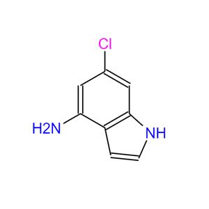 6-氯-1H-吲哚-4-胺