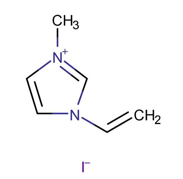 1-乙烯基-3-甲基咪唑碘盐,1H-Imidazolium, 3-ethenyl-1-methyl-, iodide (1:1)