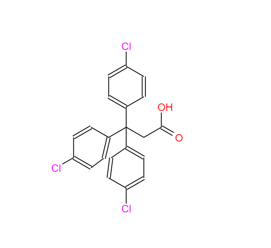 3,3,3-三对氯苯丙酸,3,3,3-Tris(4-chlorophenyl)propionic acid