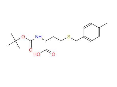 (R)-2-(BOC-AMINO)-4-(4-METHYL-BENZYLSULFANYL)BUTYRIC ACID,Boc-S-p-methylbrnzyl-D-Homocysteine