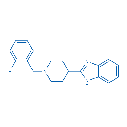 2-(1-(2-氟芐基)哌啶-4-基)-1H-苯并[d]咪唑,2-(1-(2-Fluorobenzyl)piperidin-4-yl)-1H-benzo[d]imidazole