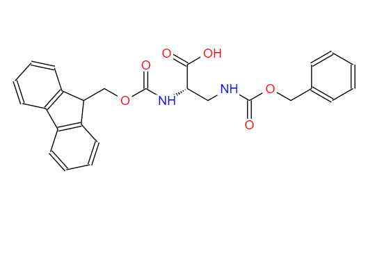 N-芴甲氧羰基-N'-苄氧羰基-L-二氨基丙酸,N-α-Fmoc-N-β-Z-L-2,3-diaminopropionic acid