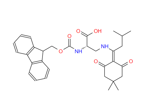 Fmoc-3-[[1-(4,4-二甲基-2,6-二氧代环己亚基)-3-甲基丁基]氨基]-L-丙氨酸,N-α-Fmoc-N-β-1-(4,4-dimethyl-2,6-dioxocyclohex-1
