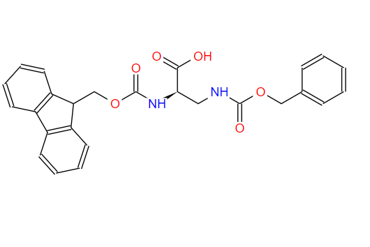 N-芴甲氧羰基-N'-苄氧羰基-D-二氨基丙酸,N-α-Fmoc-N-β-Z-D-2,3-diaminopropionic acid