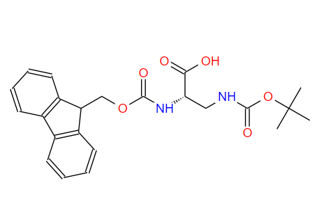 FMOC-L-2,4-二胺基酪酸,N-α-Fmoc-N-β-Boc-L-2,3-diaminopropionic acid