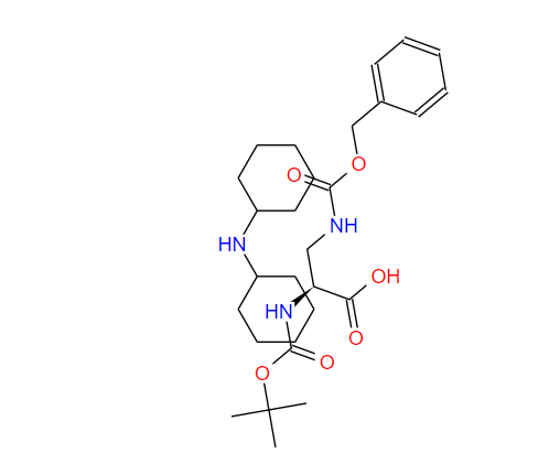 叔丁氧甲酰基-3-(Z-氨基)-L-丙氨酸(二环己胺)盐,N-α-Boc-N-β-Z-L-2,3-diaminopropionic acid dicycl