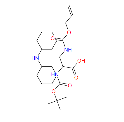 N-叔丁氧羰基-N'-烯丙氧基羰基-D-2,3-二氨基丙酸二环己胺盐,N-α-Boc-N-β-allyloxycarbonyl-D-2,3-diaminopropio