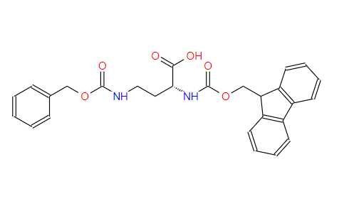 N-芴甲氧羰基-N'-芐氧羰基-D-2,4-二氨基丁酸,N-α-Fmoc-N-γ-Z-D-2,4-diaminobutyric acid