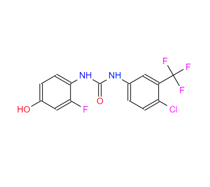 1-(4-氯-3-(三氟甲基)苯基)-3-(2-氟-4-羟基苯基)脲,1-(4-Chloro-3-(trifluoromethyl)phenyl)-3-(2-fluoro-4-hydroxyphenyl)urea