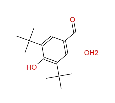3,5-二叔丁基-4-羟基苯甲醛 半水合物,3,5-Di-tert-butyl-4-hydroxybenzaldehyde hemihydrate